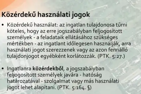 Szükséghelyzet, közérdekű használat - Milyen különleges esetekben vehető igénybe más ingatlana?