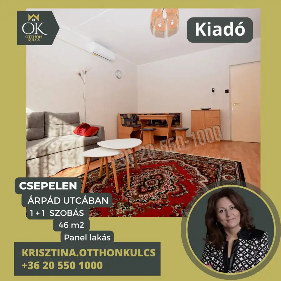 Albérlet, kiadó panellakás, Budapest, XXI. kerület