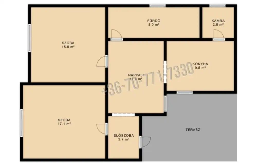 Heves megye - Besenyőtelek