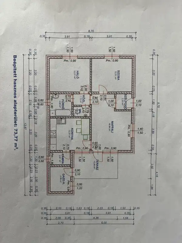 Eladó Építési telek, Dunaföldvár 988 m² 7.9 M Ft