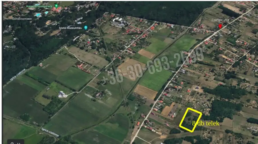 eladó  Építési telek, Nyíregyháza