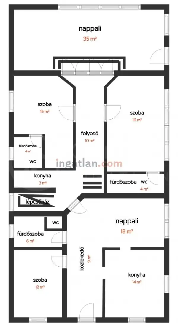 Eladó ingatlan, Budapest, II. kerület 7 szoba 350 m² 150 M Ft