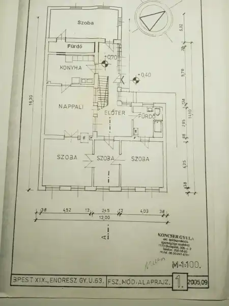 Eladó ingatlan, Budapest, XIX. kerület 9 szoba 230 m² 115.9 M Ft