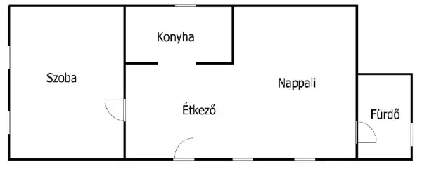 Eladó ingatlan, Keszthely 2 szoba 63 m² 42.5 M Ft