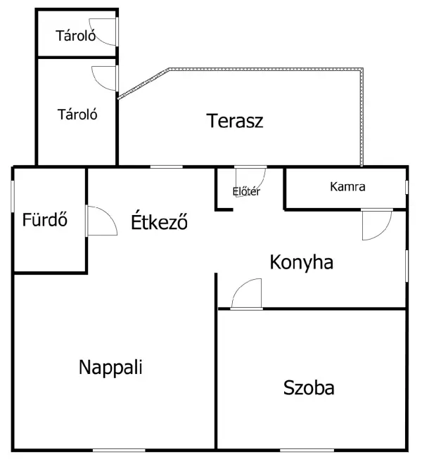 Eladó ingatlan, Keszthely 2 szoba 70 m² 55 M Ft