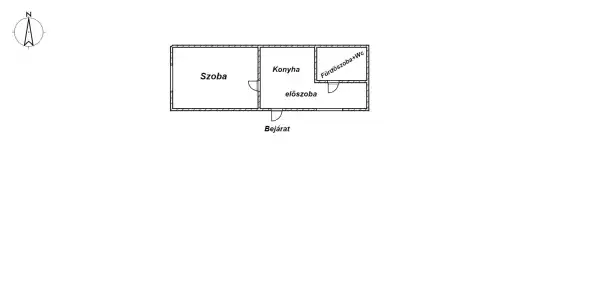Eladó ingatlan, Nyíregyháza 1 szoba 30 m² 12.9 M Ft