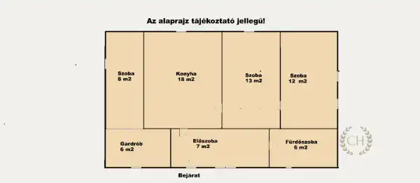 Eladó ingatlan, Sándorfalva 3 szoba 70 m² 57 M Ft