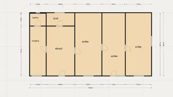 Eladó ingatlan, Szákszend 3 szoba 84 m² 21.9 M Ft