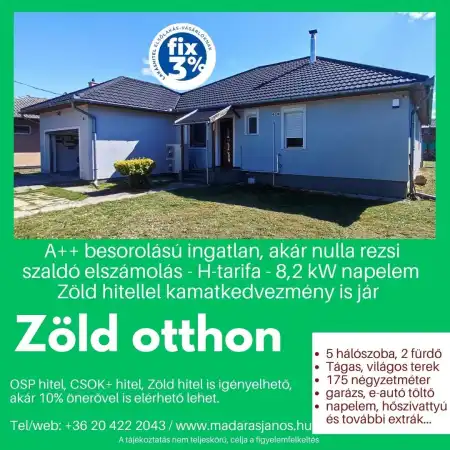 eladó ingatlan, Szigetszentmiklós