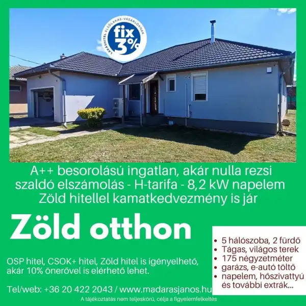 Eladó ingatlan, Szigetszentmiklós 6 szoba 175 m² 139.9 M Ft