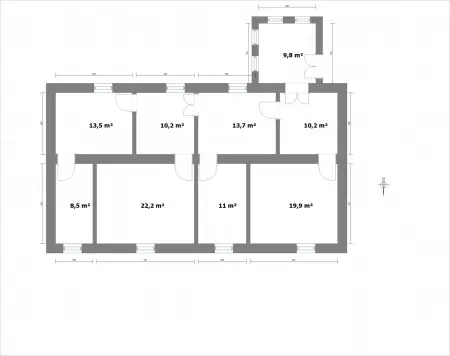 Eladó ingatlan, Tornyiszentmiklós 4 szoba 119 m² 12.5 M Ft