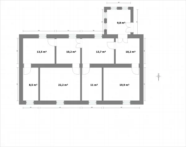 Eladó ingatlan, Tornyiszentmiklós 4 szoba 119 m² 12.5 M Ft