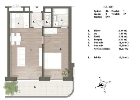 eladó lakás, Budapest, XIV. kerület