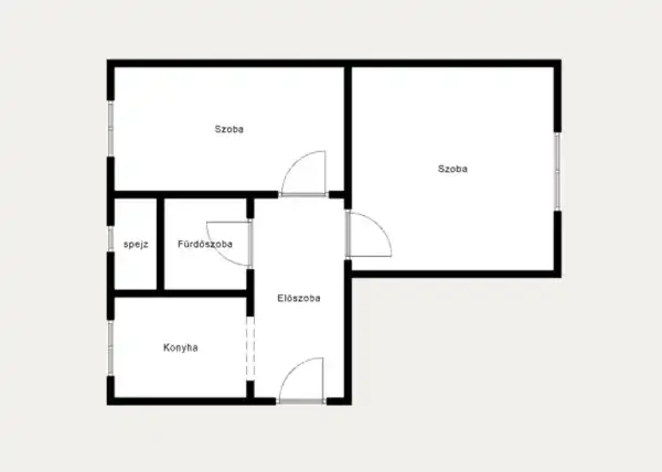 Eladó lakás, Oroszlány 2 szoba 50 m² 23 M Ft