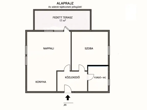 Eladó lakás, Vonyarcvashegy 2 szoba 50 m² 49 M Ft
