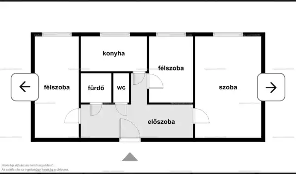 Eladó panel lakás, Dunaújváros 1+2 szoba 59 m² 35 M Ft