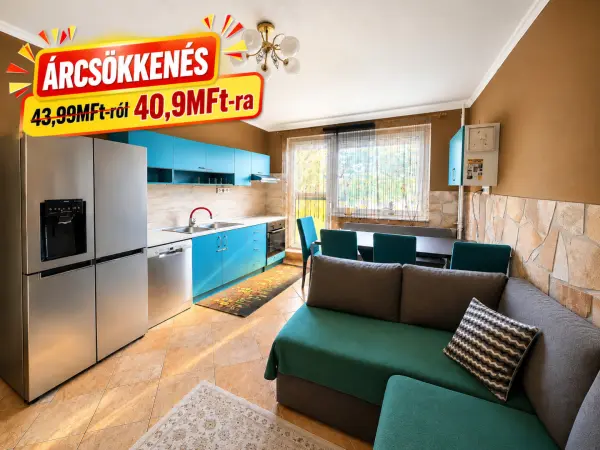 Eladó panel lakás, Oroszlány 2+2 szoba 58 m² 40.9 M Ft