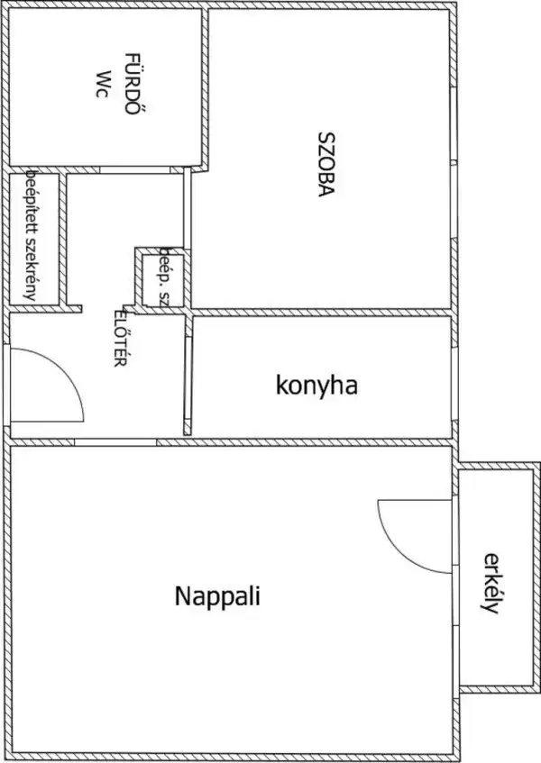 Eladó panel lakás, Veszprém 1+1 szoba 42 m² 40 M Ft