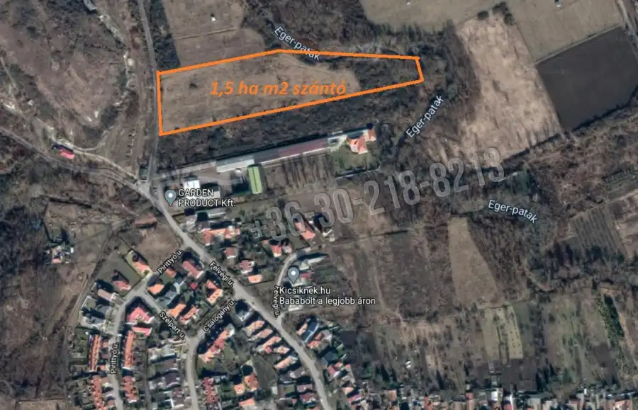 eladó  Szántó, Eger