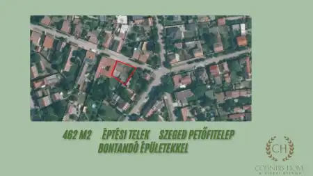 Eladó telek, Szeged 462 m² 43.9 M Ft