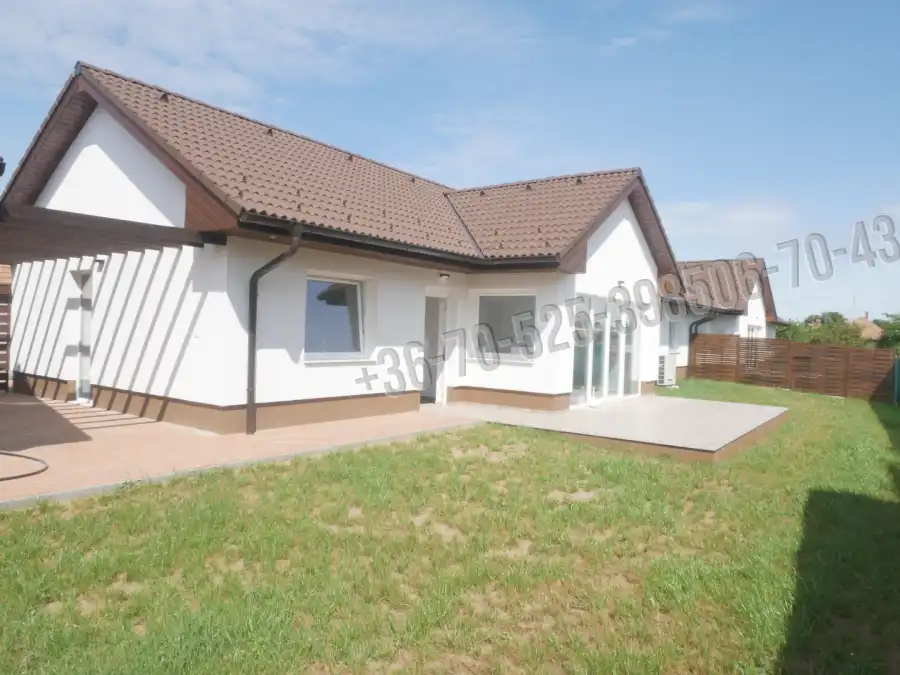 eladó új építésű családi ház, Albertirsa