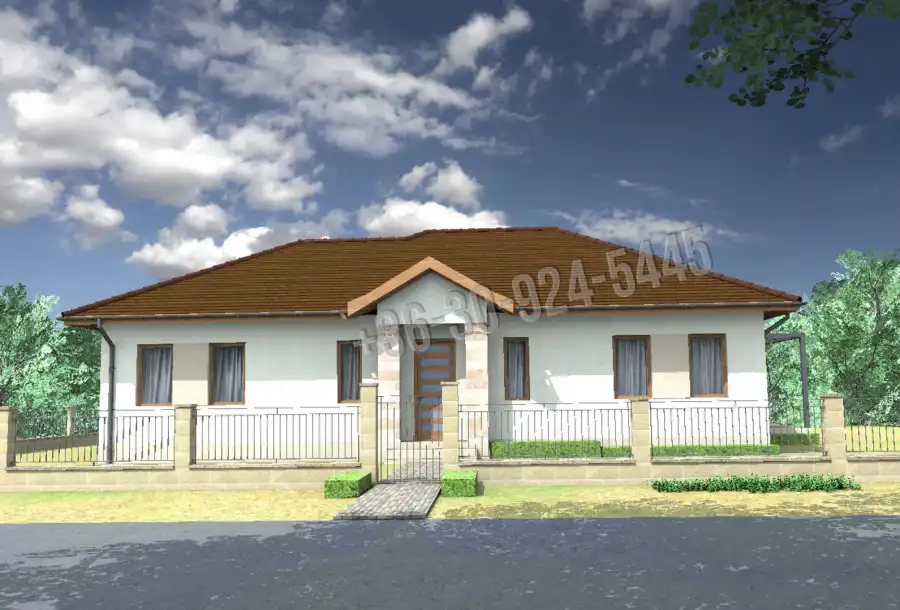 eladó új építésű családi ház, Erdőkertes