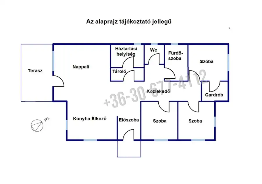 eladó új építésű családi ház, Hernád
