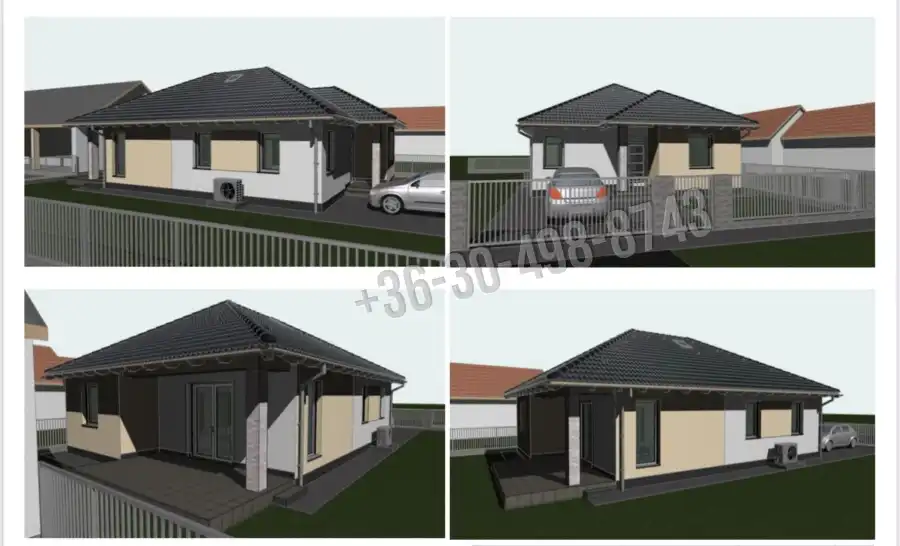 eladó új építésű családi ház, Kiskunlacháza