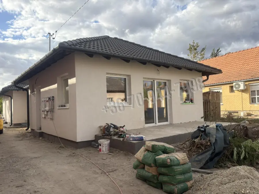 eladó új építésű ikerház, Kiskunlacháza