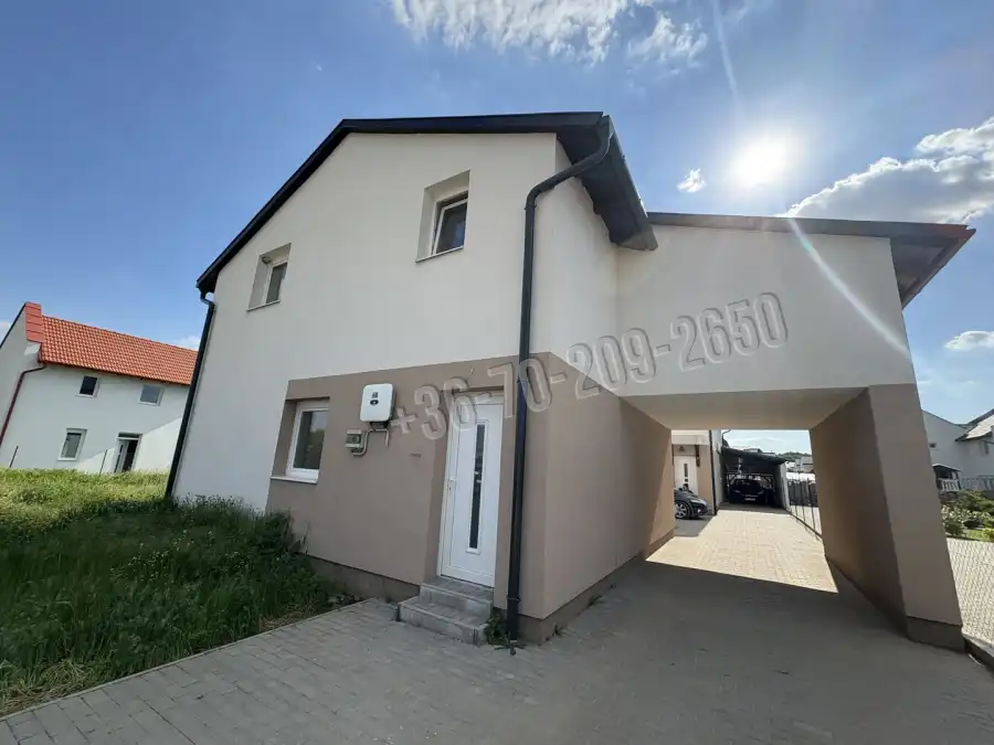 eladó új építésű ikerház, Velence