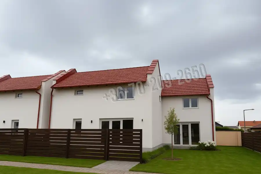 eladó új építésű ikerház, Velence