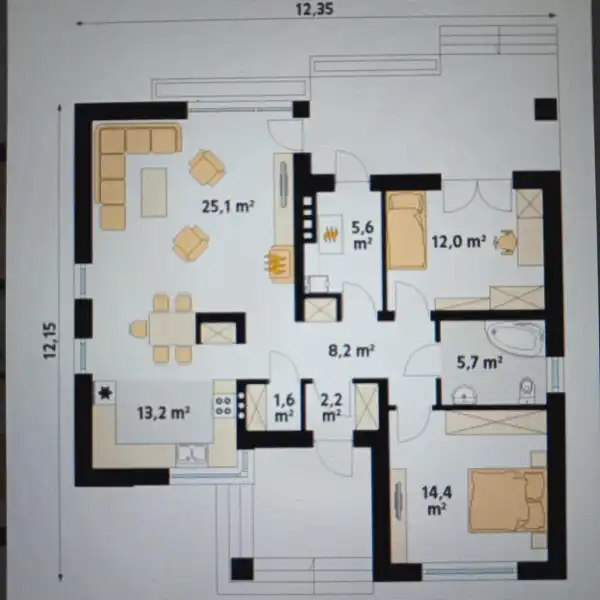 Eladó új építésű ingatlan, Albertirsa 3 szoba 88 m² 51.04 M Ft