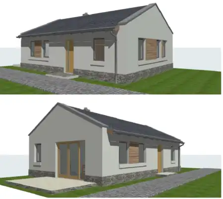 eladó új építésű ingatlan, Balatonszemes