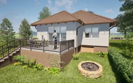 eladó új építésű ingatlan, Erdőkertes