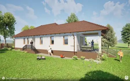 eladó új építésű ingatlan, Erdőkertes