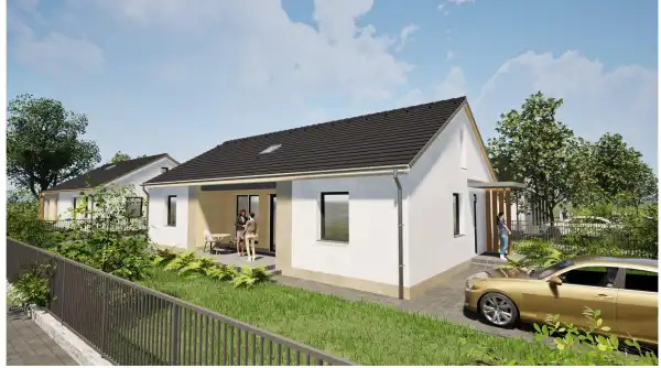Eladó új építésű ingatlan, Kiskunlacháza 4 szoba 99 m² 73 M Ft