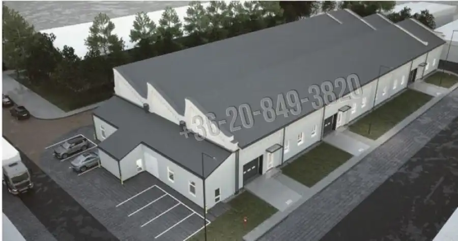 eladó új építésű ipari ingatlan, Budapest, XXI. kerület