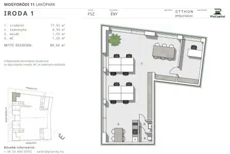 eladó új építésű iroda, Budapest, XIV. kerület