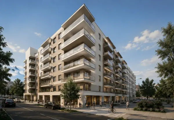 Eladó új építésű lakás, Budapest, XIII. kerület 2 szoba 43 m² 91.61 M Ft