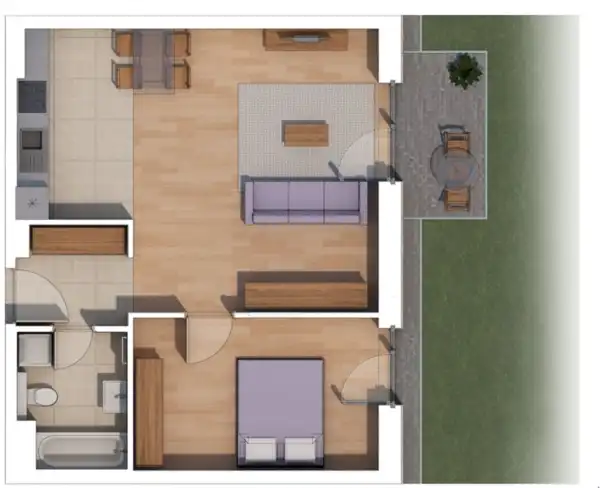 Eladó új építésű lakás, Budapest, XIV. kerület 2 szoba 53 m² 92.82 M Ft