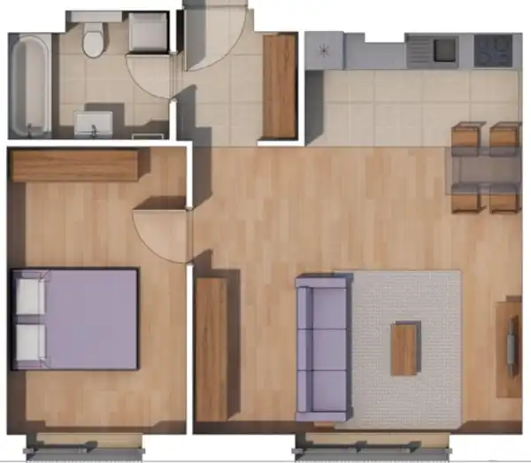 Eladó új építésű lakás, Budapest, XIV. kerület 2 szoba 50 m² 79.59 M Ft