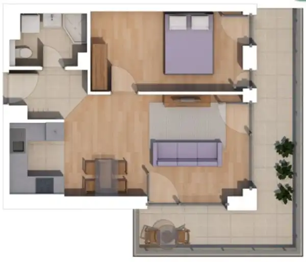 Eladó új építésű lakás, Budapest, XIV. kerület 2 szoba 44 m² 88.41 M Ft