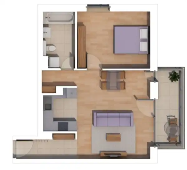 Eladó új építésű lakás, Budapest, XIV. kerület 2 szoba 51 m² 90.3 M Ft