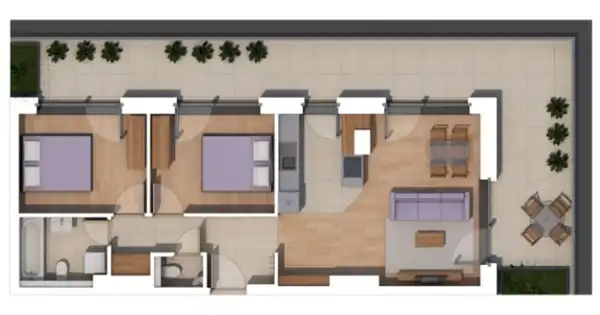 Eladó új építésű lakás, Budapest, XIV. kerület 3 szoba 62 m² 121.4 M Ft