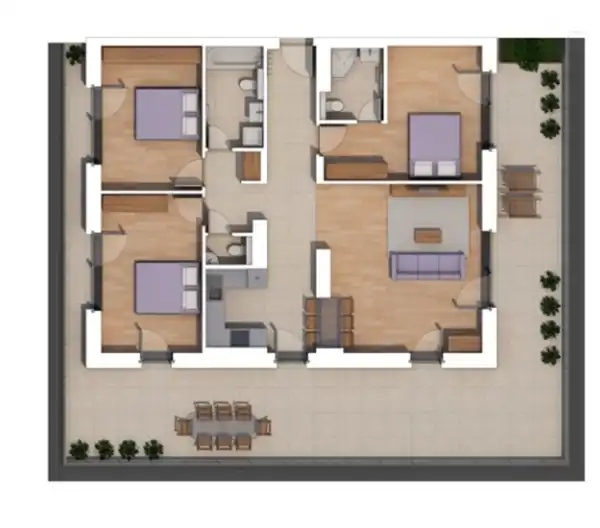 Eladó új építésű lakás, Budapest, XIV. kerület 4 szoba 107 m² 189 M Ft