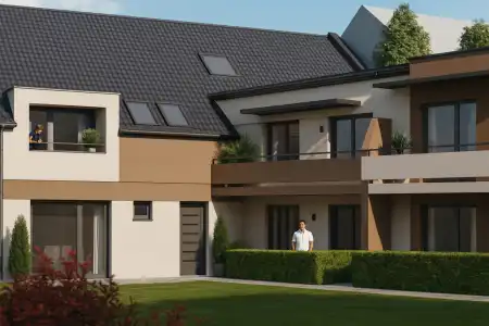 eladó új építésű lakás, Jánossomorja