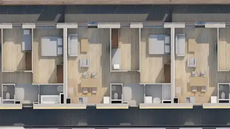 eladó új építésű lakás, Oroszlány