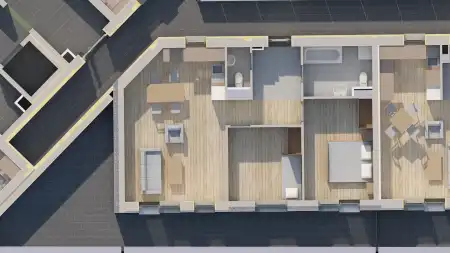 eladó új építésű lakás, Oroszlány