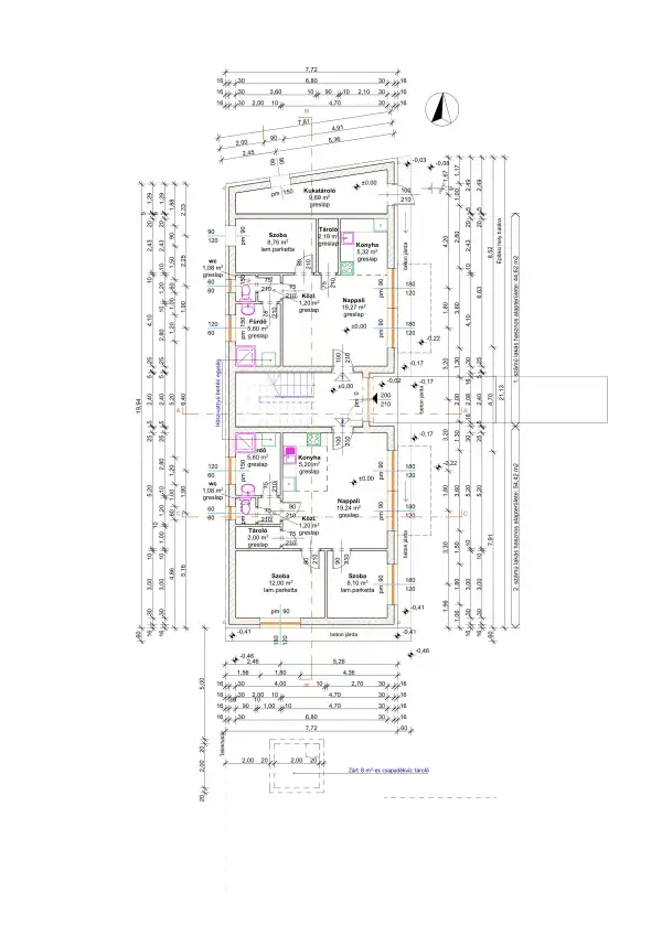 Eladó új építésű lakás, Pécs 1 szoba 44 m² 50 M Ft