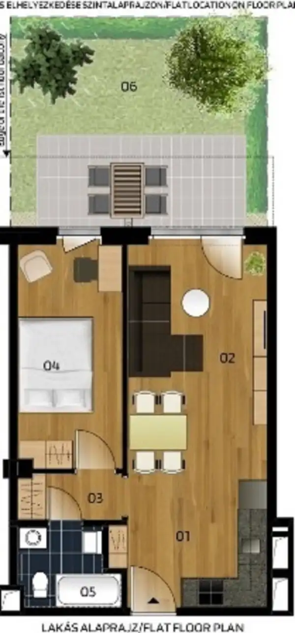 Eladó új építésű lakás, Vác 2 szoba 41 m² 61 M Ft